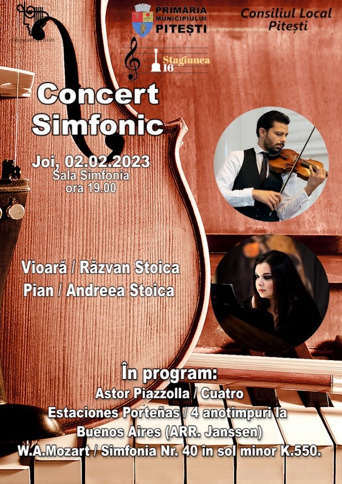 Concert Simfonic Filarmonica Pitesti Feb