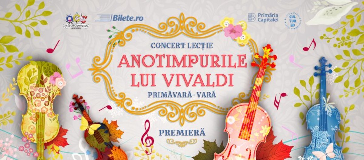 bilete Anotimpurile lui Vivaldi Primavara-Vara