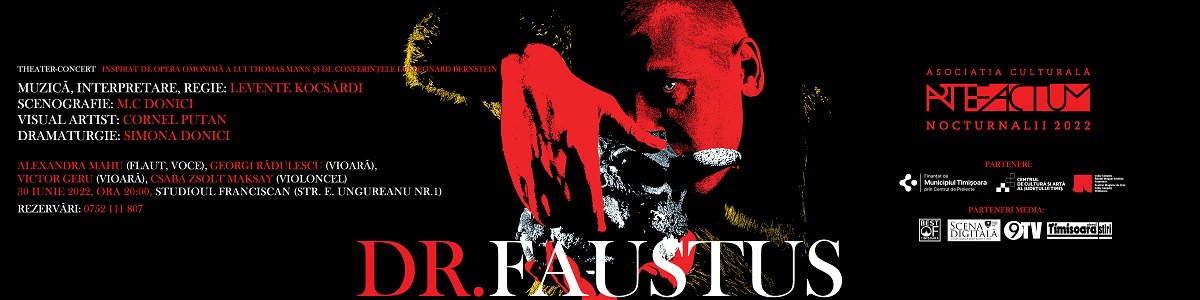 bilete Dr. Faustus: live drama music show