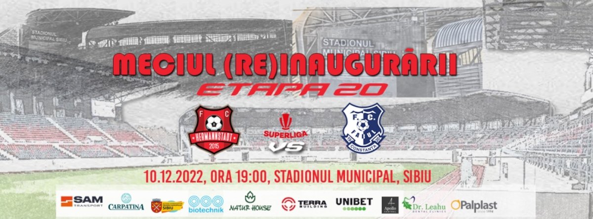 bilete FC Hermannstadt - Farul Constanta