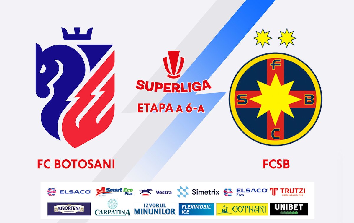 bilete FC Botosani - FCSB - SUPERLIGA