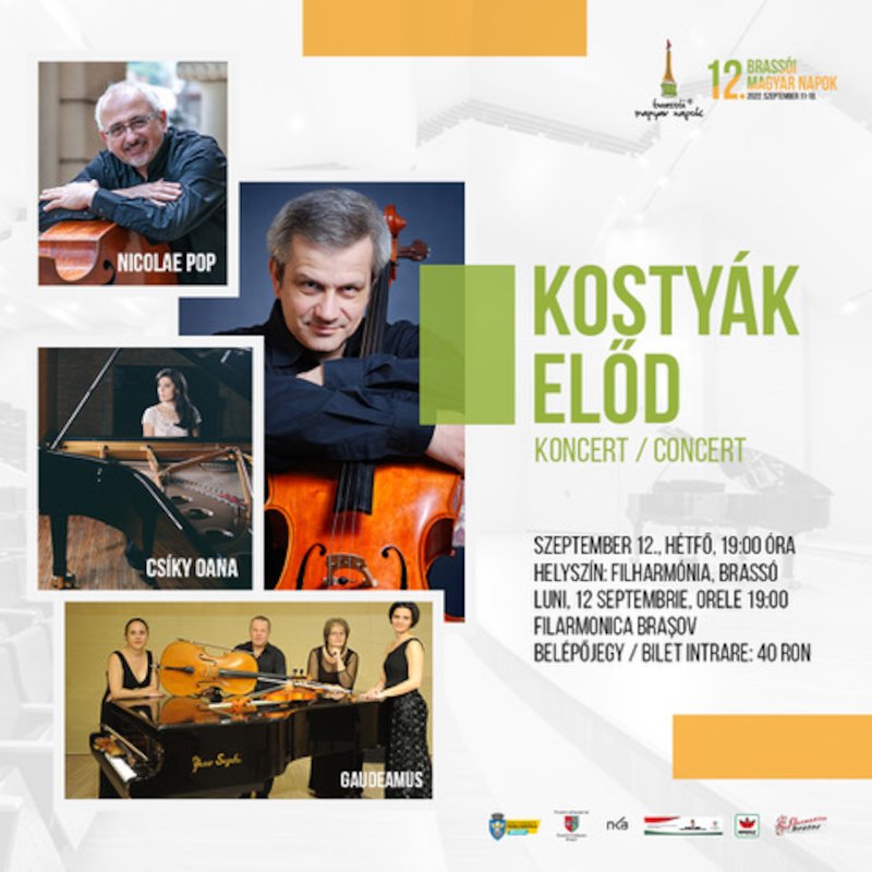 bilete Concert de Előd Kostyák