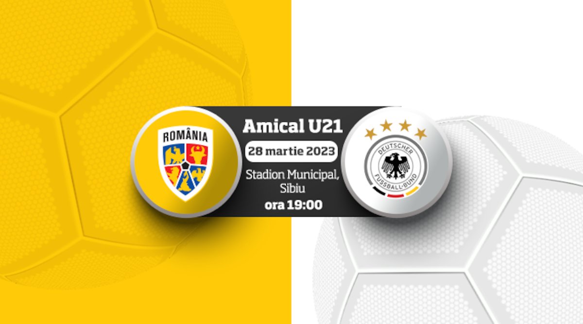 bilete Romania U21 vs. Germania U21 - Friendly Match