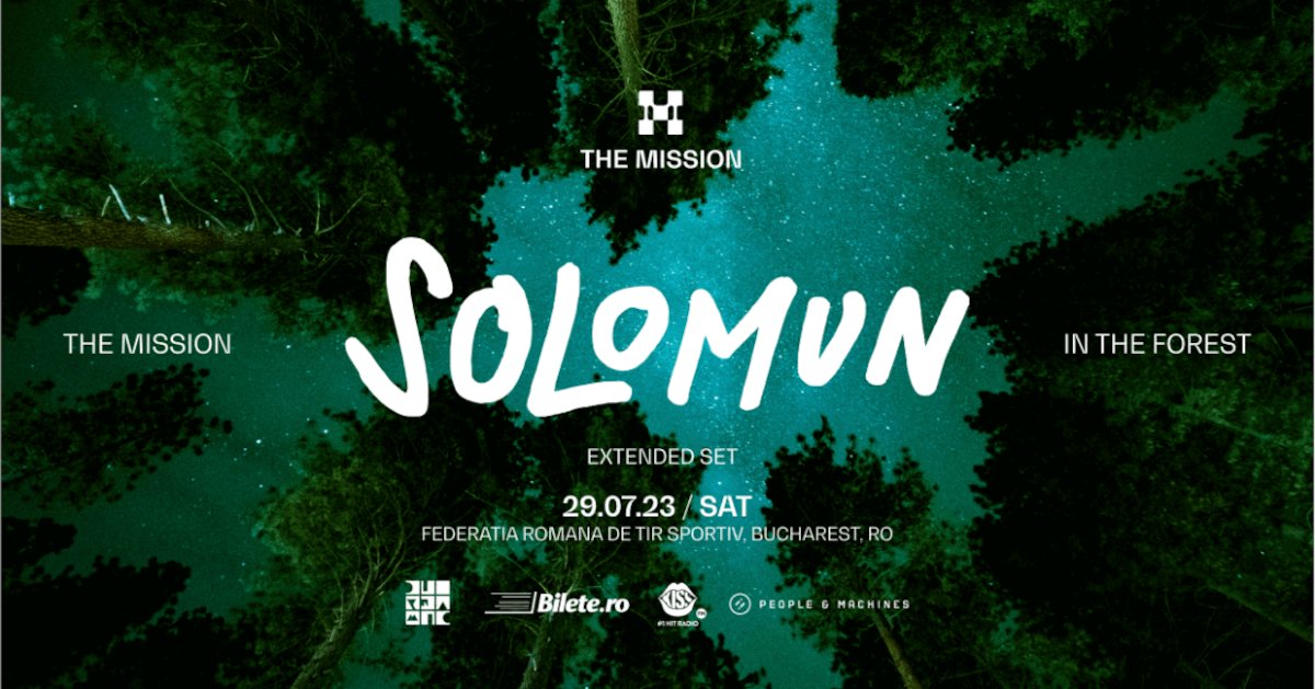 bilete The Mission in the Forest w Solomun