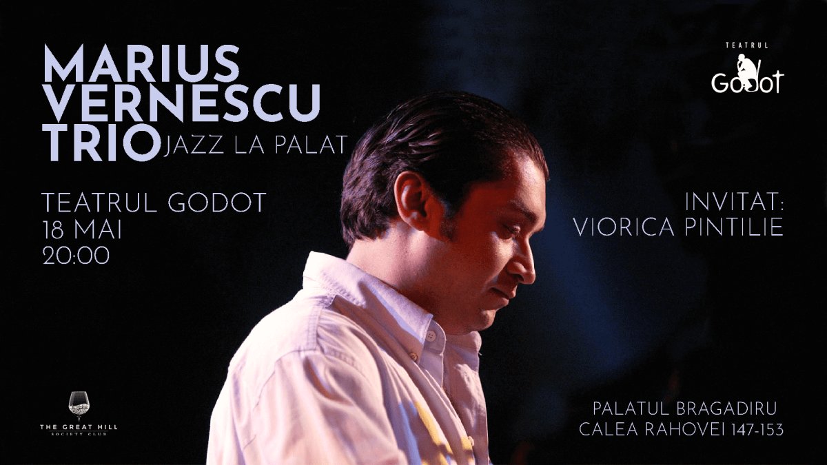 bilete Jazz la Palat: Marius Vernescu Trio
