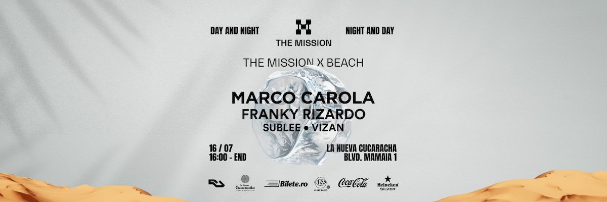 bilete Marco Carola at The Mission X Beach