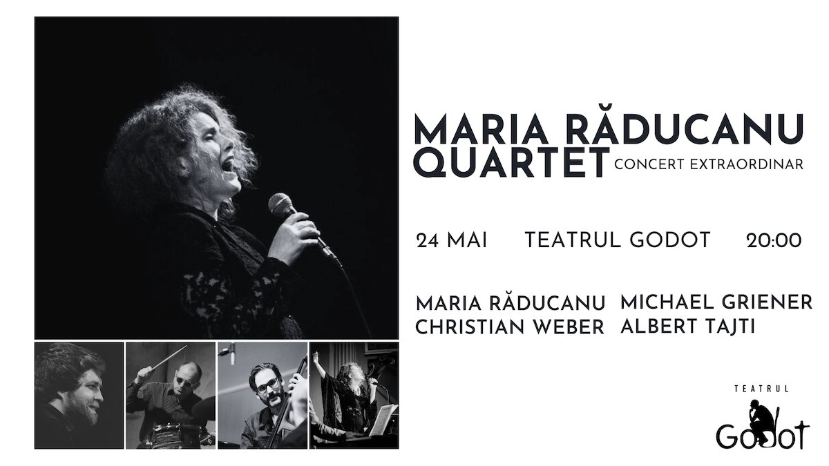 bilete Concert extraordinar Maria Răducanu Quartet