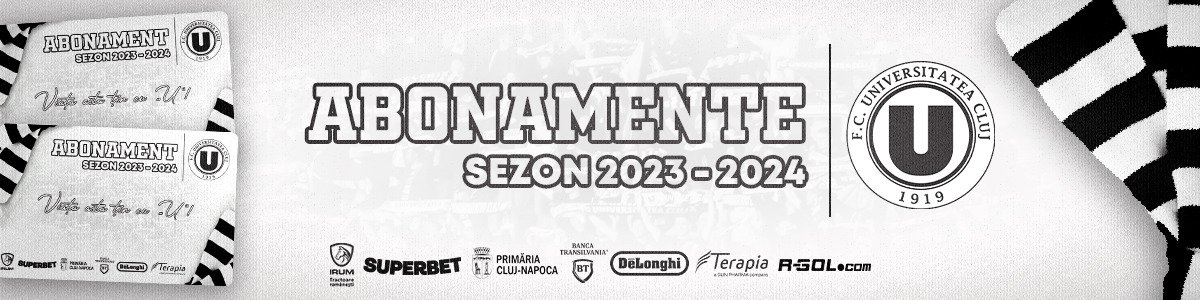 bilete Abonamente FC Universitatea Cluj