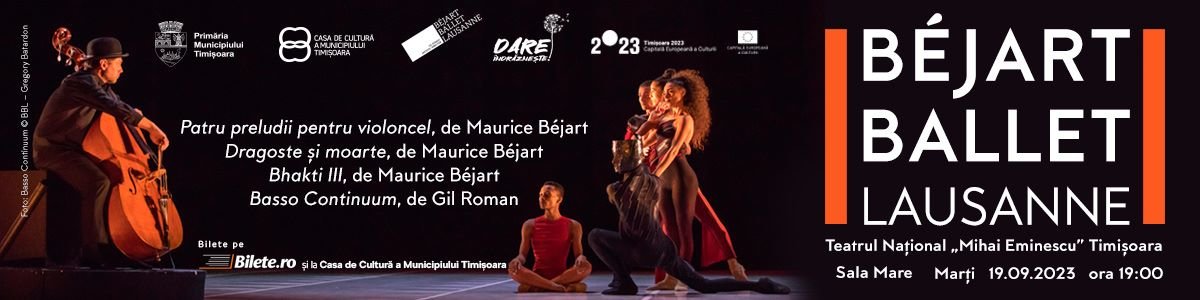 bilete Baletul Maurice Béjart Lausanne