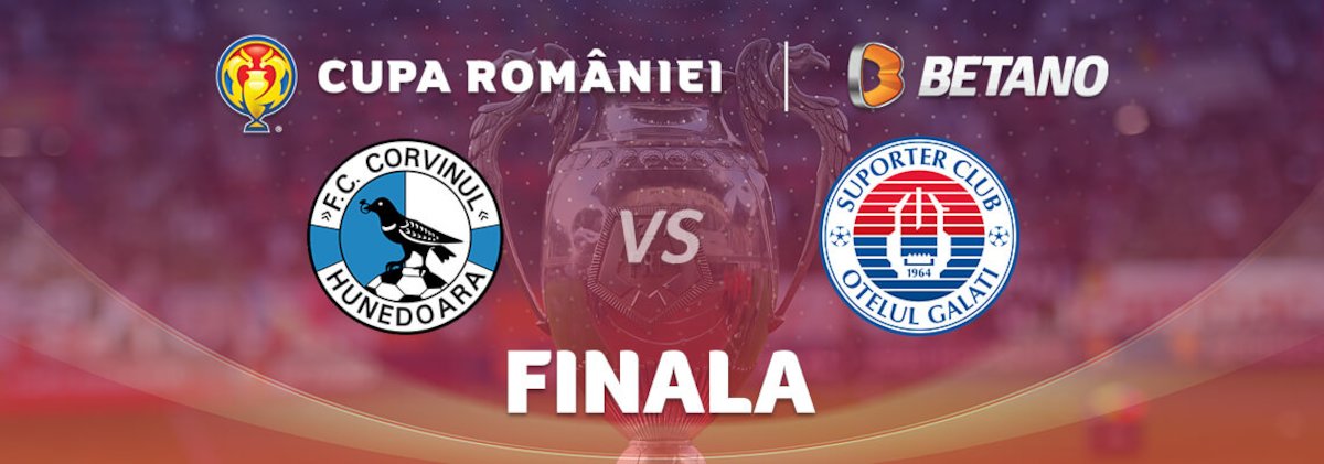bilete Finala Cupei Romaniei FC Corvinul Hunedoara vs Otelul Galati