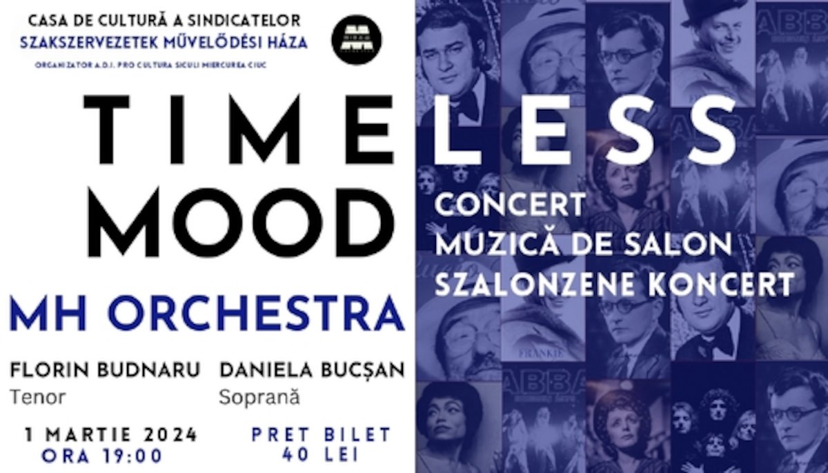 bilete Timeless Mood - MH Orchestra