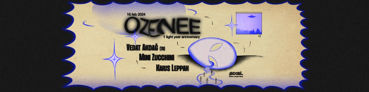 bilete OZENEE lands PIXEL // Vedat Akdağ (TR) - Mini Zucchini - Kaius Leppah