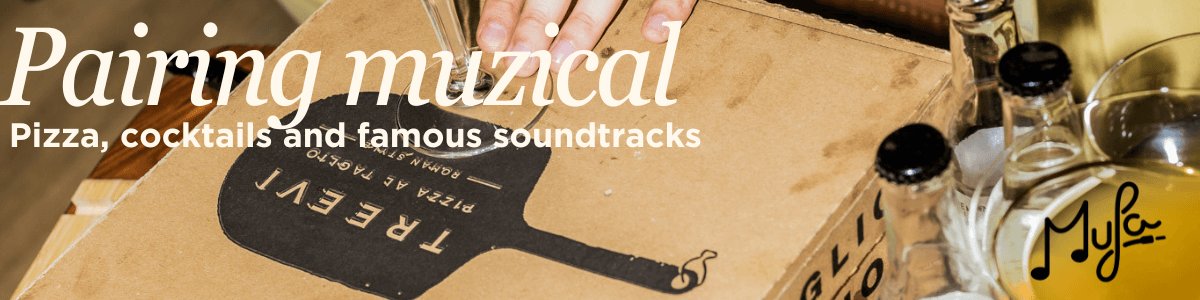 bilete Pairing Muzical - Pizza, cocktails și famous soundtracks