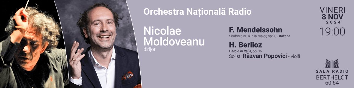 bilete Răzvan Popovici - Nicolae Moldoveanu - Orchestra Națională Radio