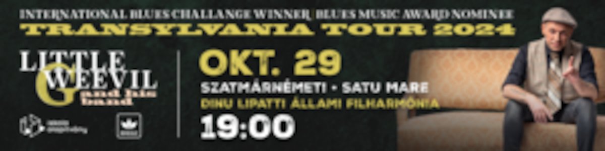 bilete Little G Weevil and his band - Transylvania Tour -  Szatmarnemeti