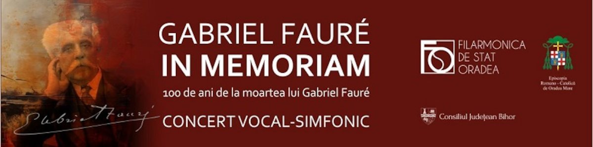 bilete In Memoriam 100 de ani de la moartea lui G. Faure