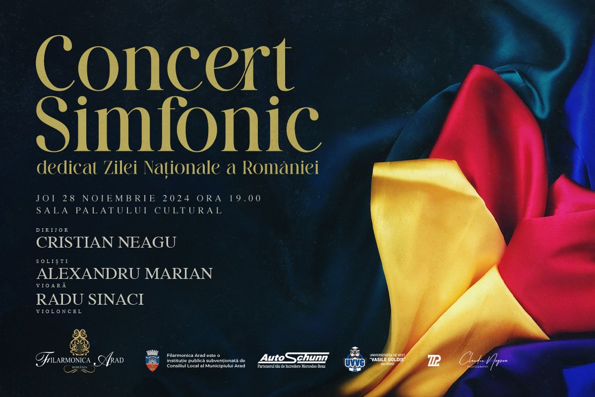 bilete Concert simfonic (dedicat Zilei Naționale a României)