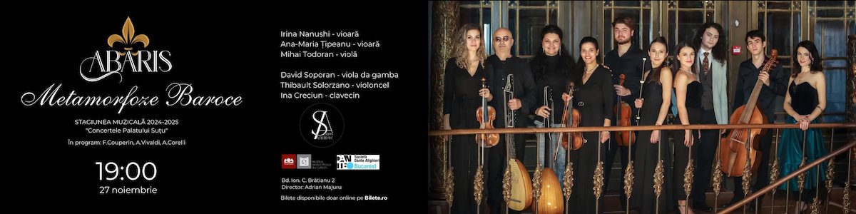 bilete Concert Metamorfoze Baroce