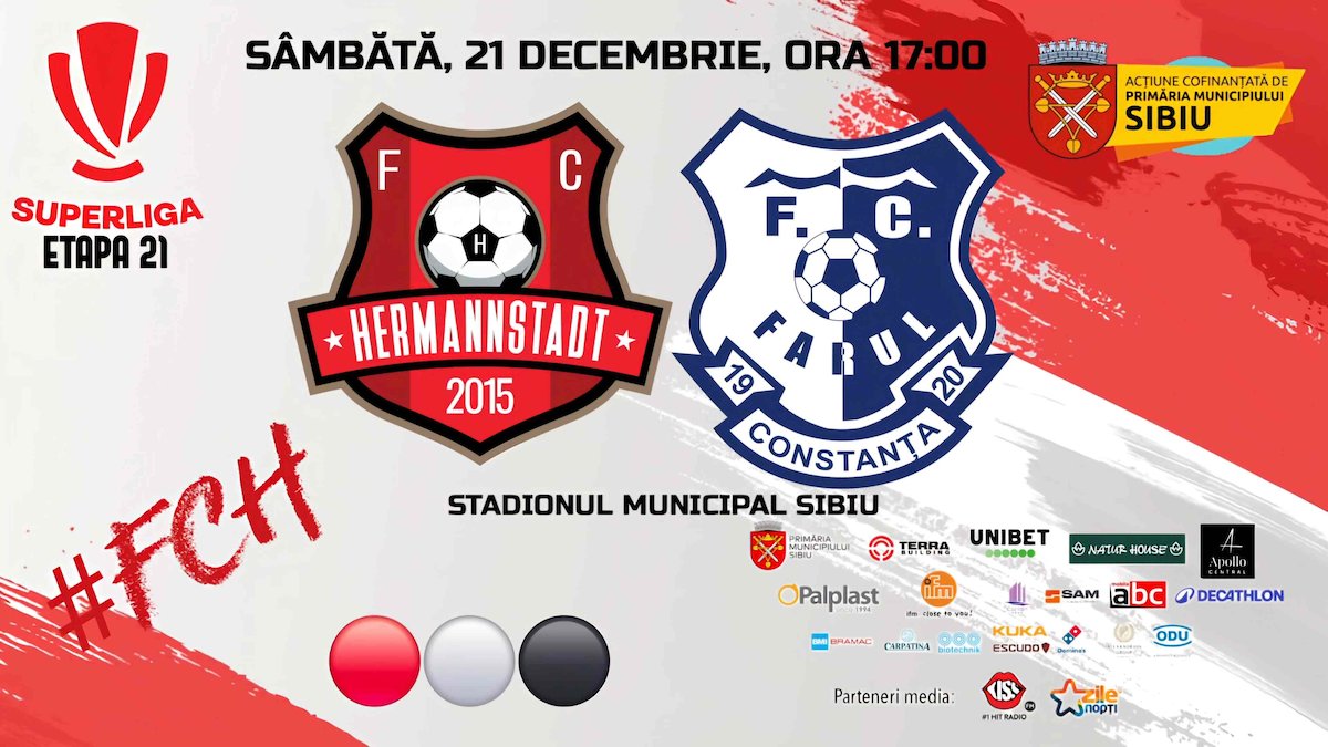 bilete FC Hermannstadt - Farul Constanta