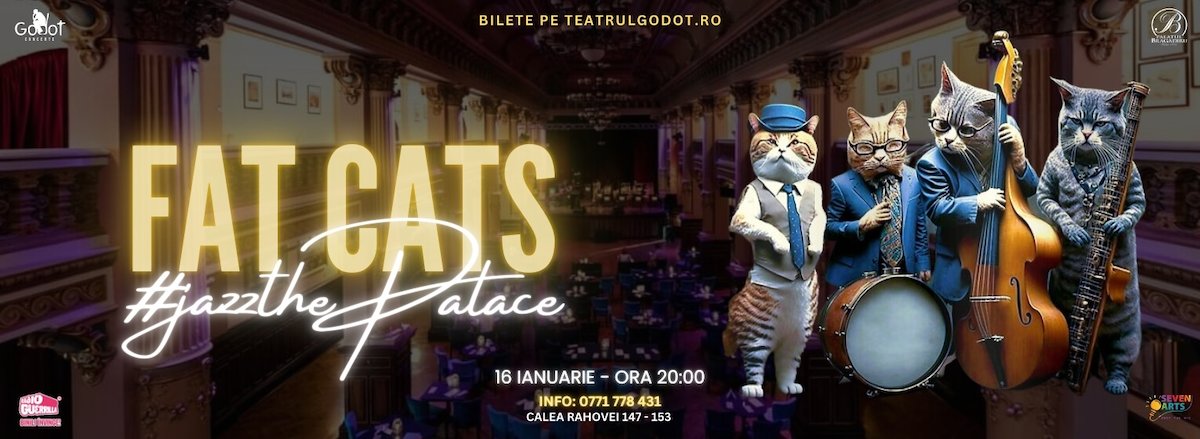 bilete FAT CATS | Jazz the Palace