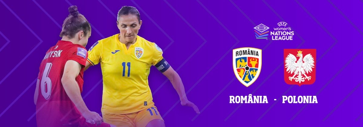 bilete UEFA Women's Nations League - LOT A Feminin - Romania vs Polonia