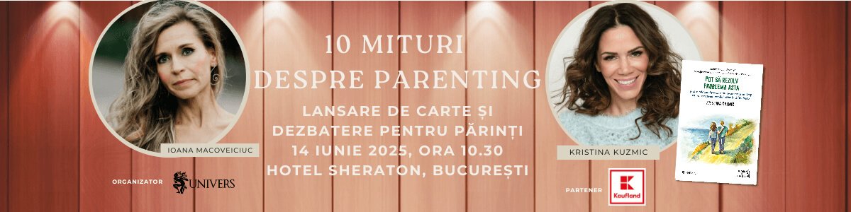 bilete 10 mituri despre parenting cu Kristina Kuzmic