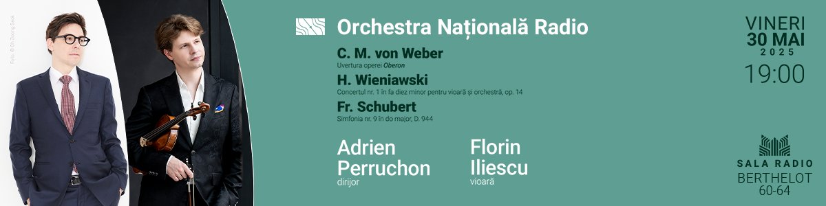 bilete Weber, Wieniawski, Schubert - ONR