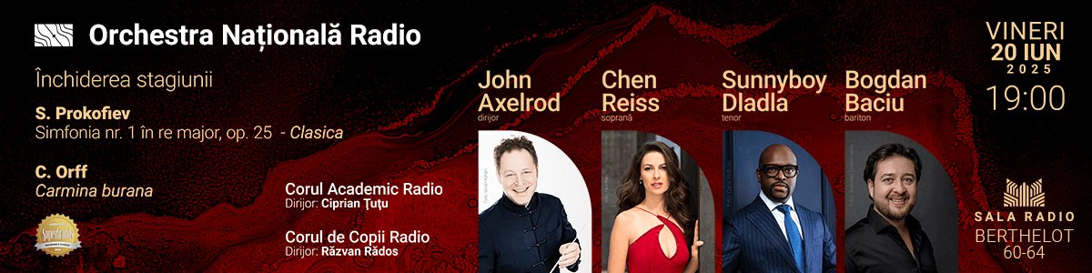 bilete Carmina Burana- John Axelrod - ONR