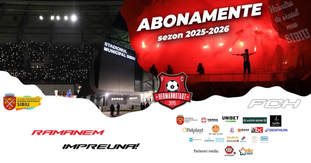 bilete Abonamente FC Hermannstadt