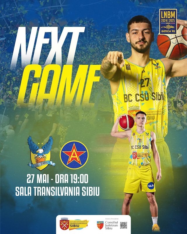 bilete BC CSU Sibiu - CSA Steaua Bucuresti
