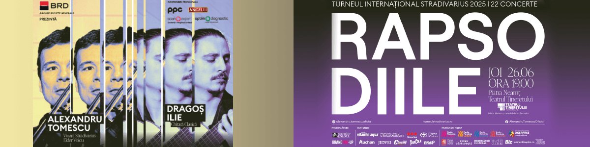 bilete RAPSODIILE - Teatrul Tineretului, Piatra-Neamț