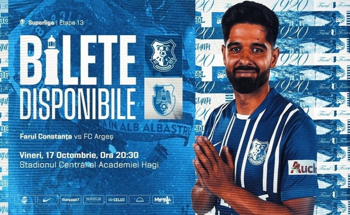 bilete Farul Constanta - FC Arges