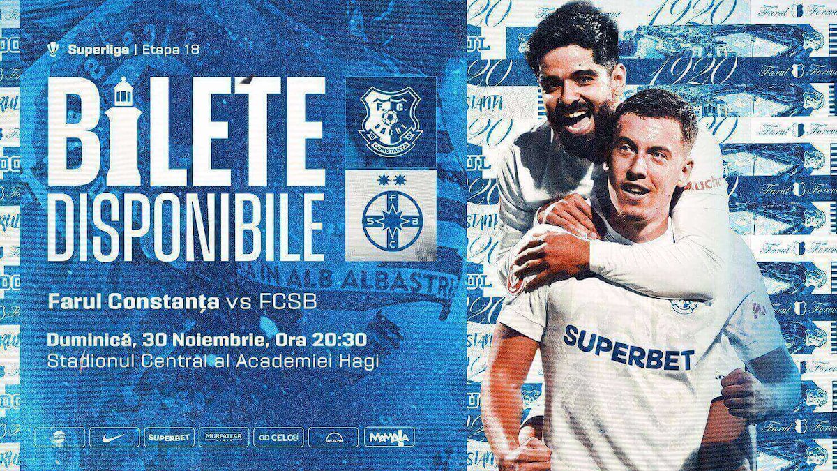 bilete Farul Constanta - FCSB