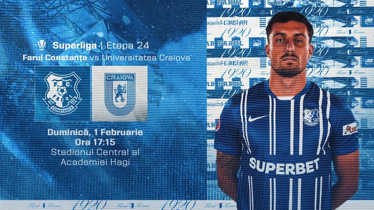 bilete Farul Constanta - Universitatea Craiova