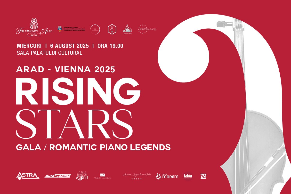bilete ARAD - VIENNA RISING STARS - Romantic Piano Legends