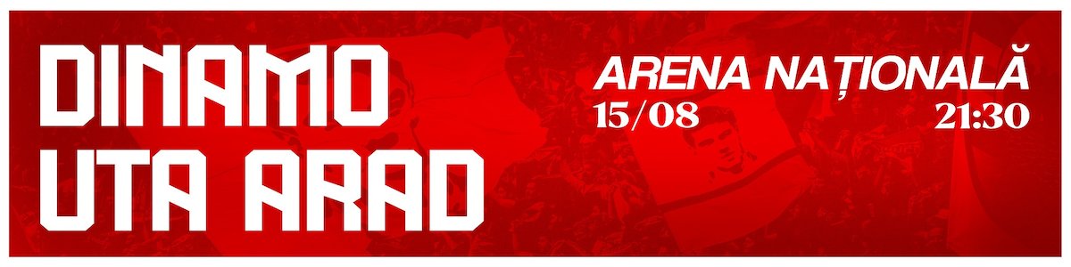 bilete Dinamo Bucuresti - UTA Arad