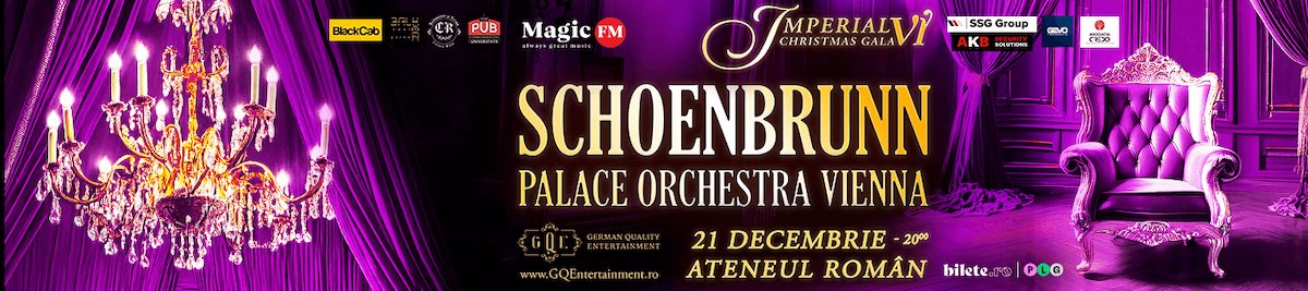 bilete CONCERT IMPERIAL CHRISTMAS GALA VI – SCHOENBRUNN PALACE ORCHESTRA VIENNA