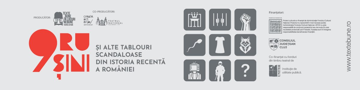 bilete 9 RUȘINI şi alte tablouri scandaloase din istoria recentǎ a României