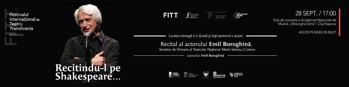 bilete Recitindu-l pe Shakespeare