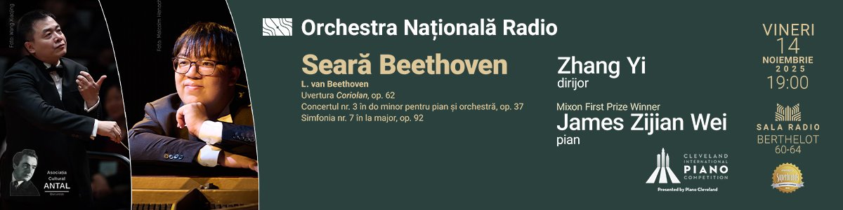 bilete Seară Beethoven - ORCHESTRA NAŢIONALĂ RADIO