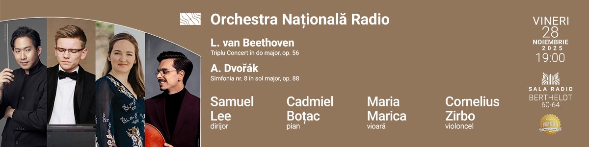 bilete Samuel Lee - ORCHESTRA NAŢIONALĂ RADIO - Beethoven, Dvořák