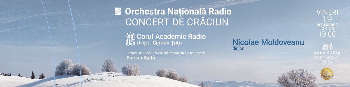 bilete Concert de Craciun - Orchestra Nationala Radio