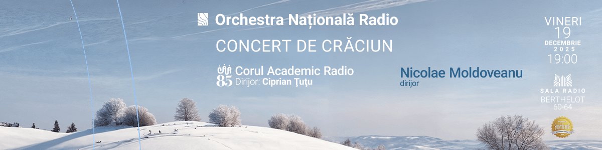 bilete Concert de Craciun - Orchestra Nationala Radio