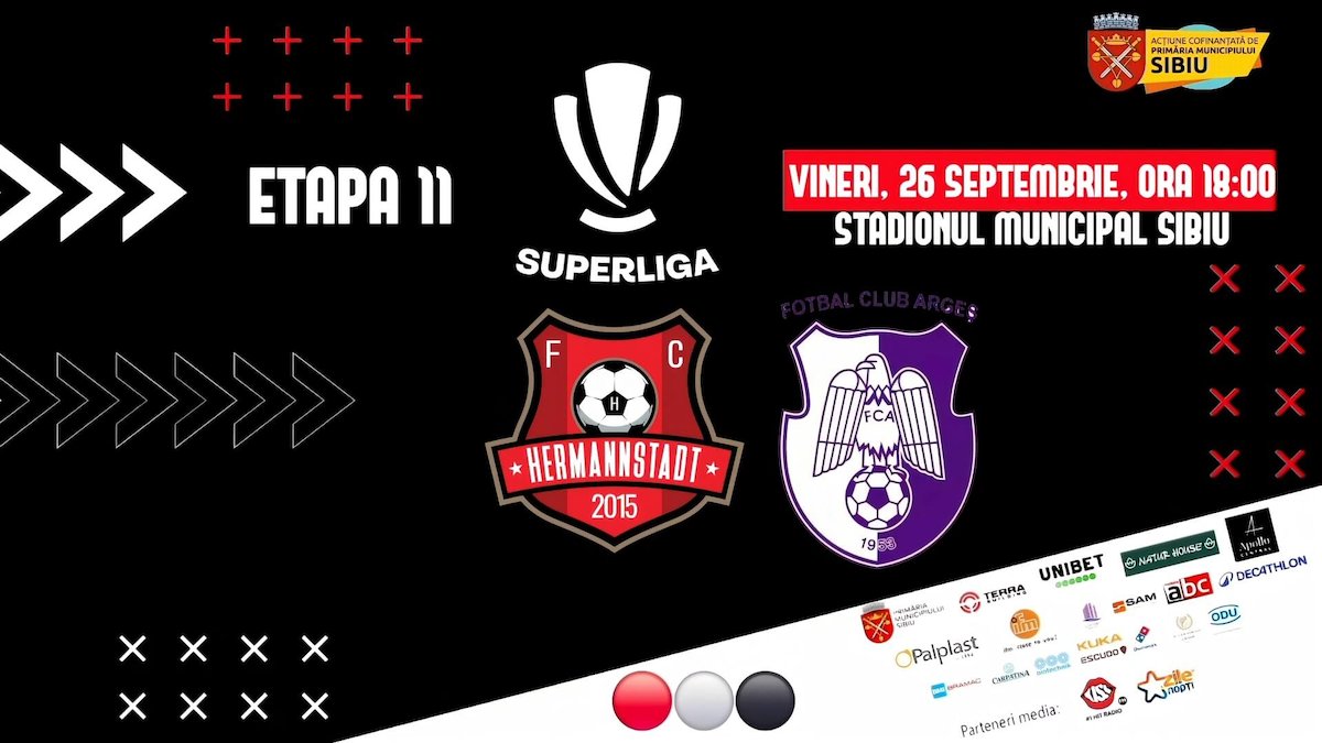 bilete FC Hermannstadt - FC ARGES