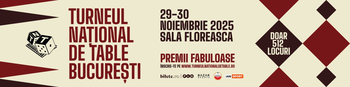 bilete Turneul National de Table Bucuresti