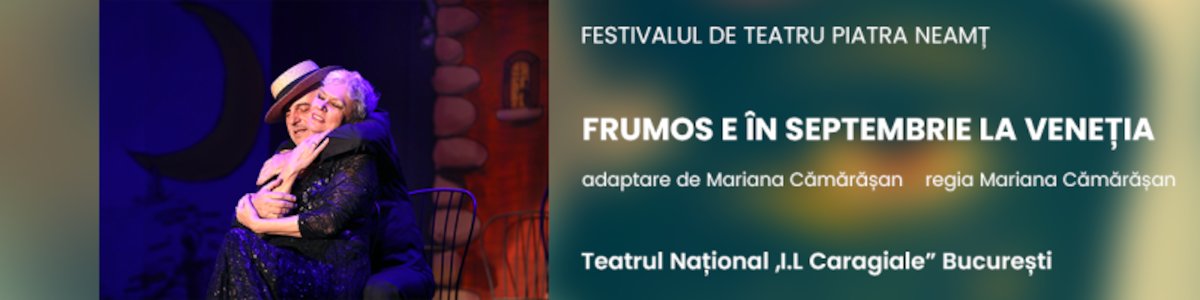 bilete FRUMOS E ÎN SEPTEMBRIE LA VENEȚIA