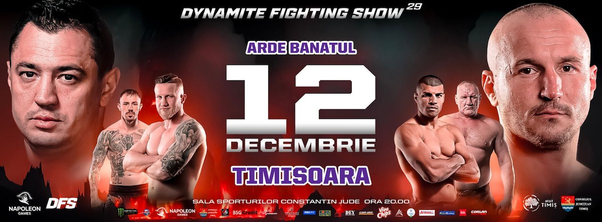 bilete Dynamite Fighting Show - Arde Banatul