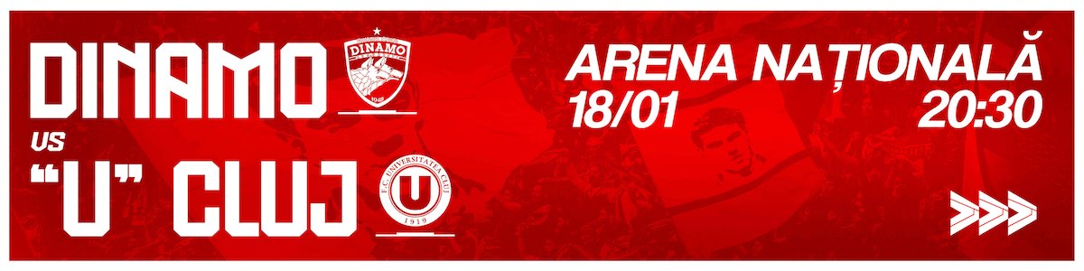 bilete Dinamo Bucuresti - FC Universitatea Cluj