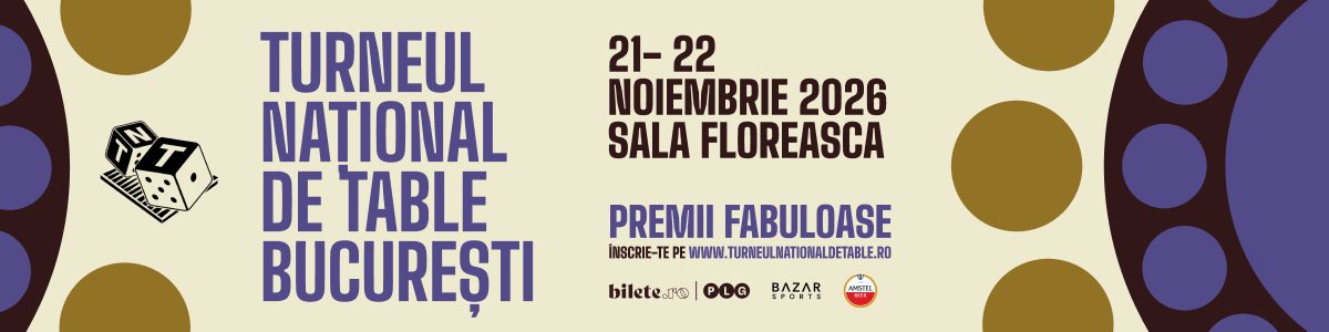 bilete Turneul National de Table Bucuresti