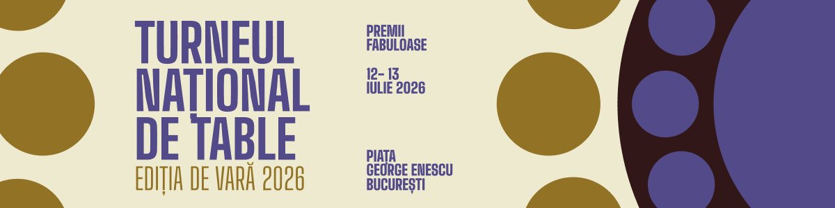 bilete Turneul National de Table - Edita de Vara